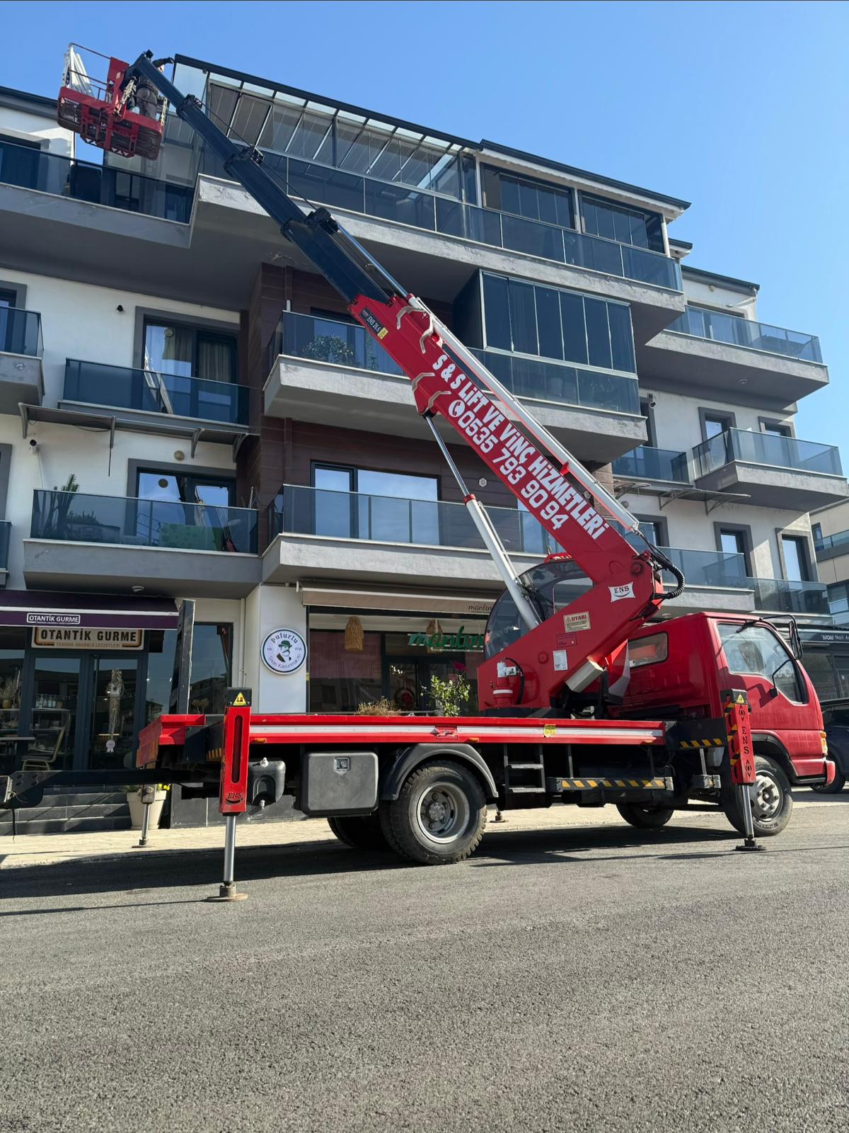 26.6 Metre Sepetli Platform